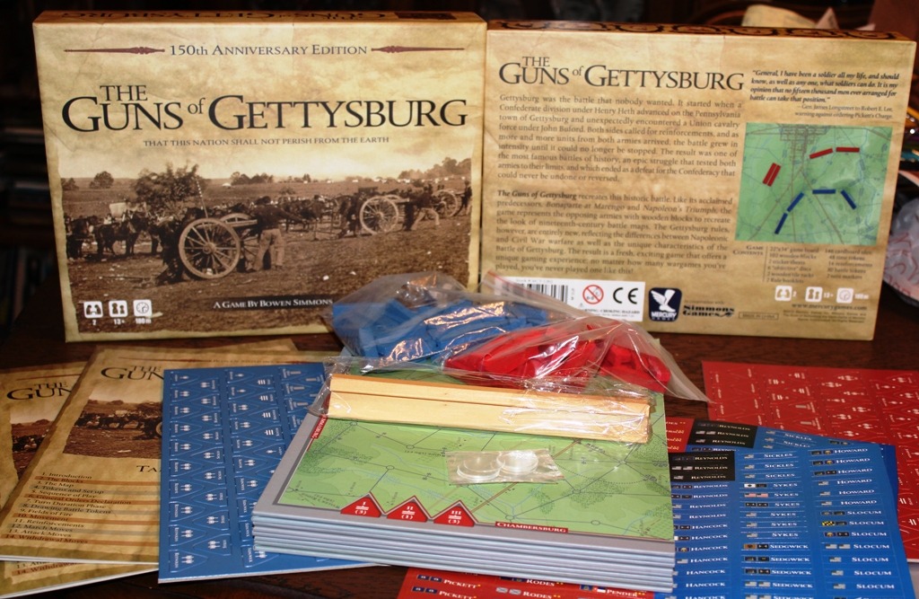 Guns of Gettysburg 150th Anniversary Ed Mercury Games 2012 for sale online