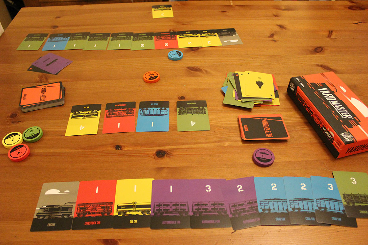 Yardmaster - Crash Games - 2014 - Complete - Railroad Card Game