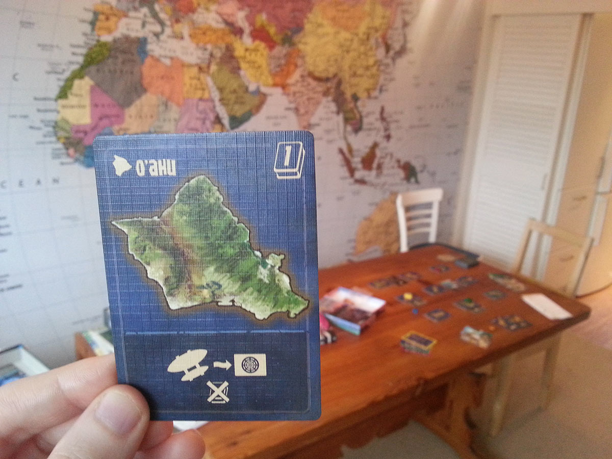 Paradise Fallen: The Card Game, Board Game
