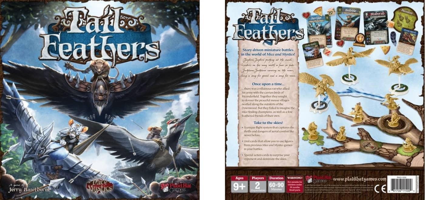 Tail feathers