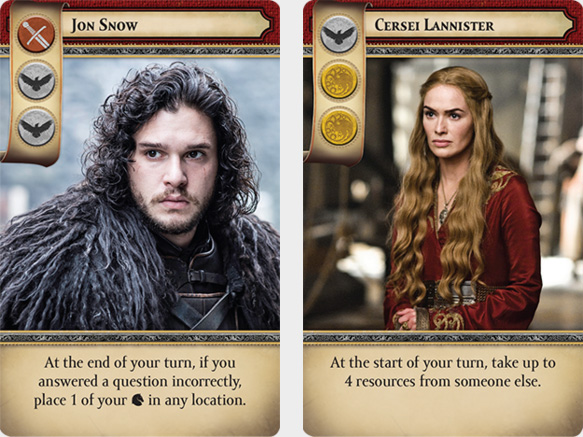 The Trivia Game Game of Thrones