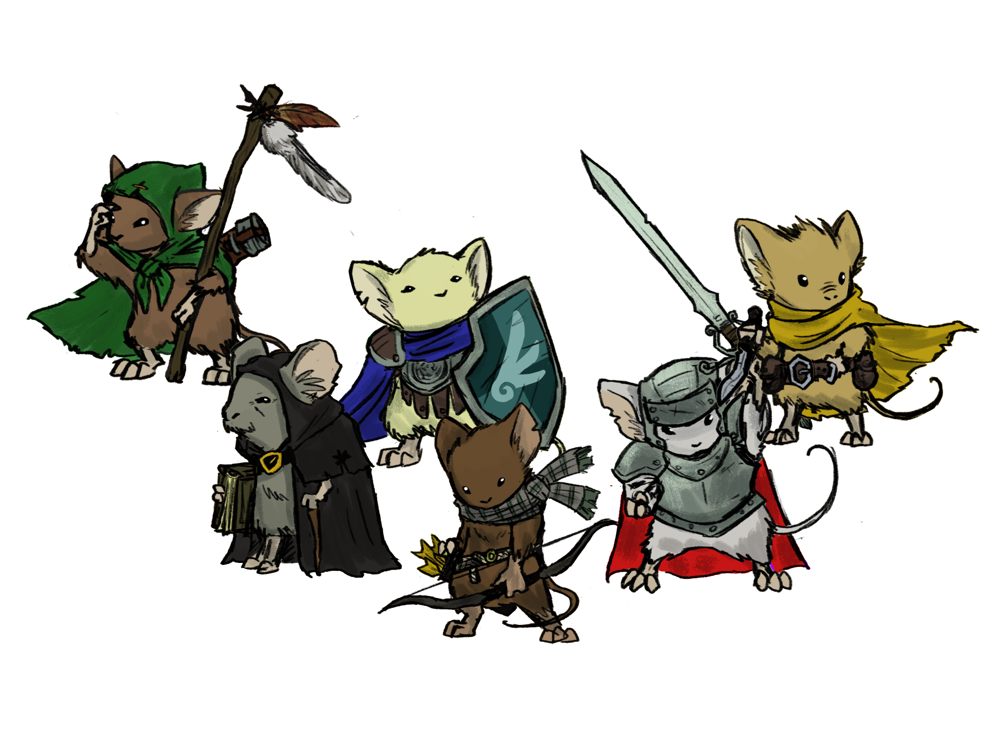 Play Mouse Guard RPG Online Mouse Guard - The Valor of Mice