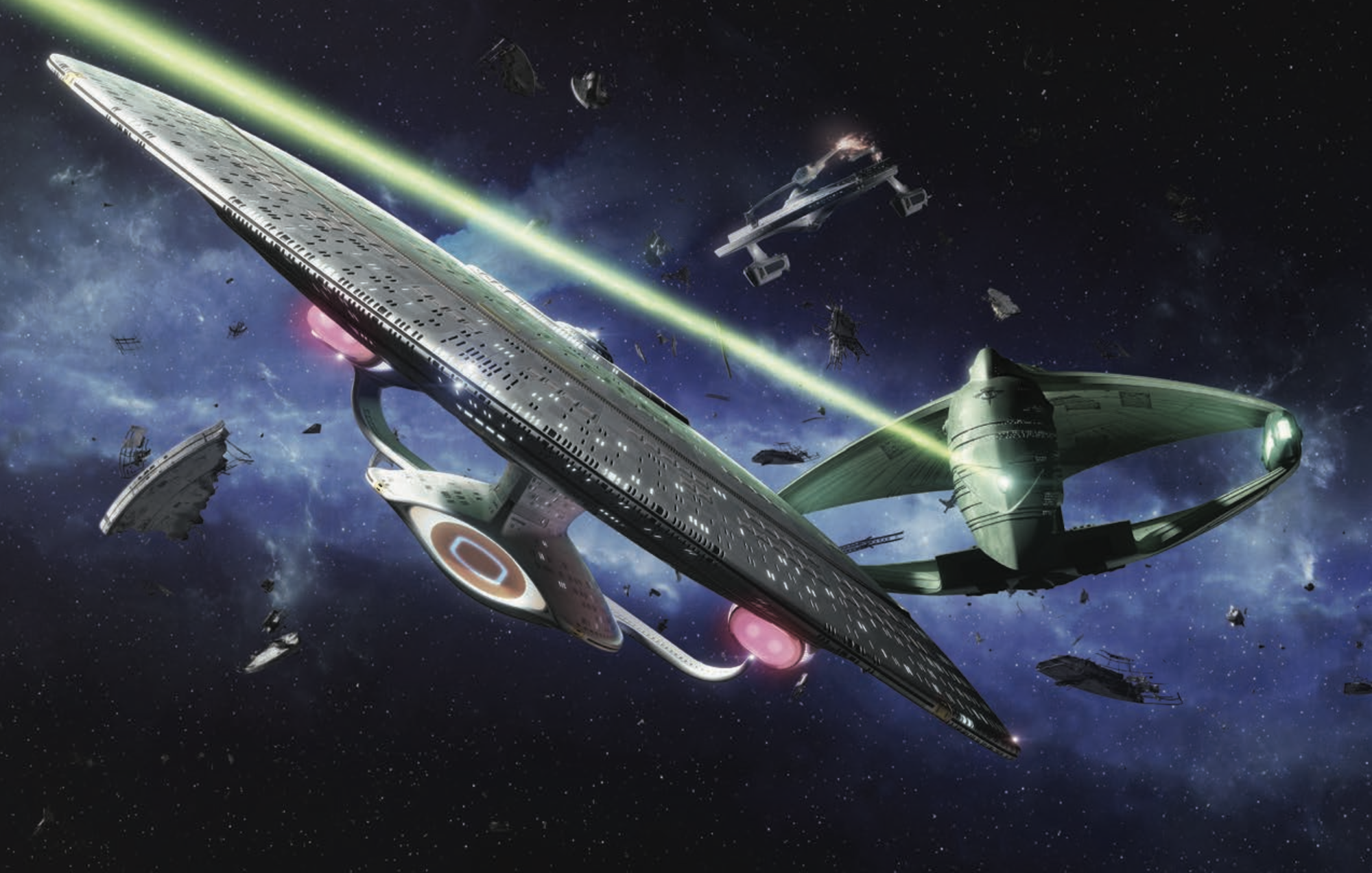 Star Trek RPG Enterprise vs Warbird