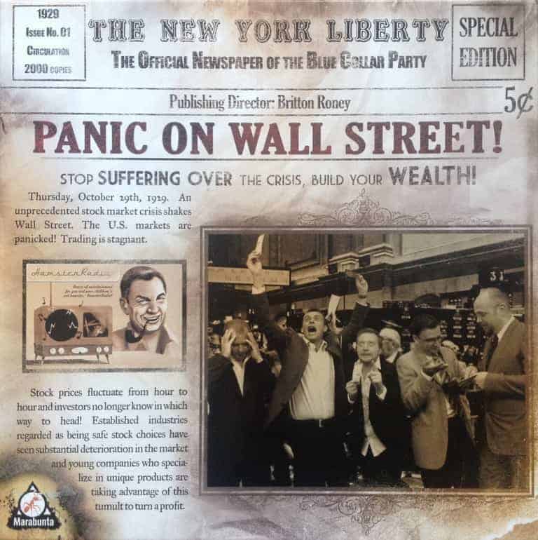 Panic on Wall Street!