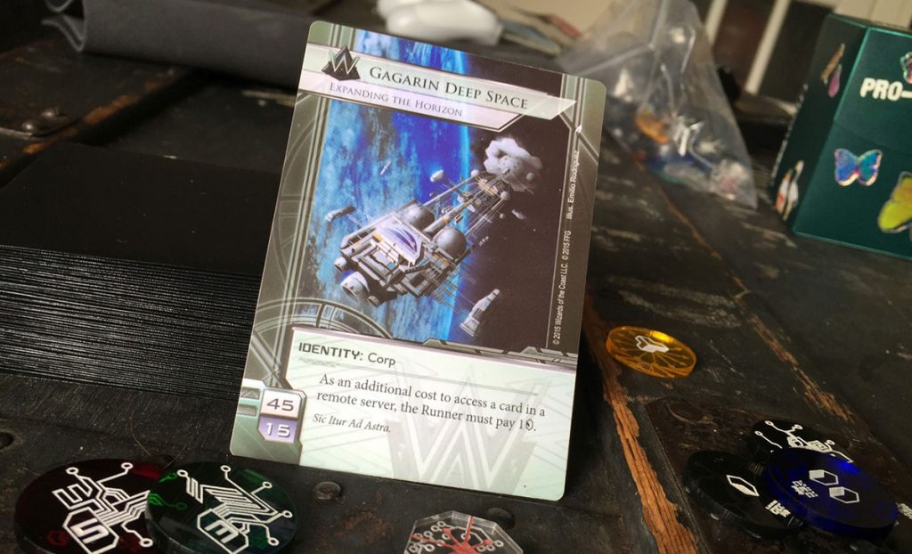 On Playmats: A Netrunner Story