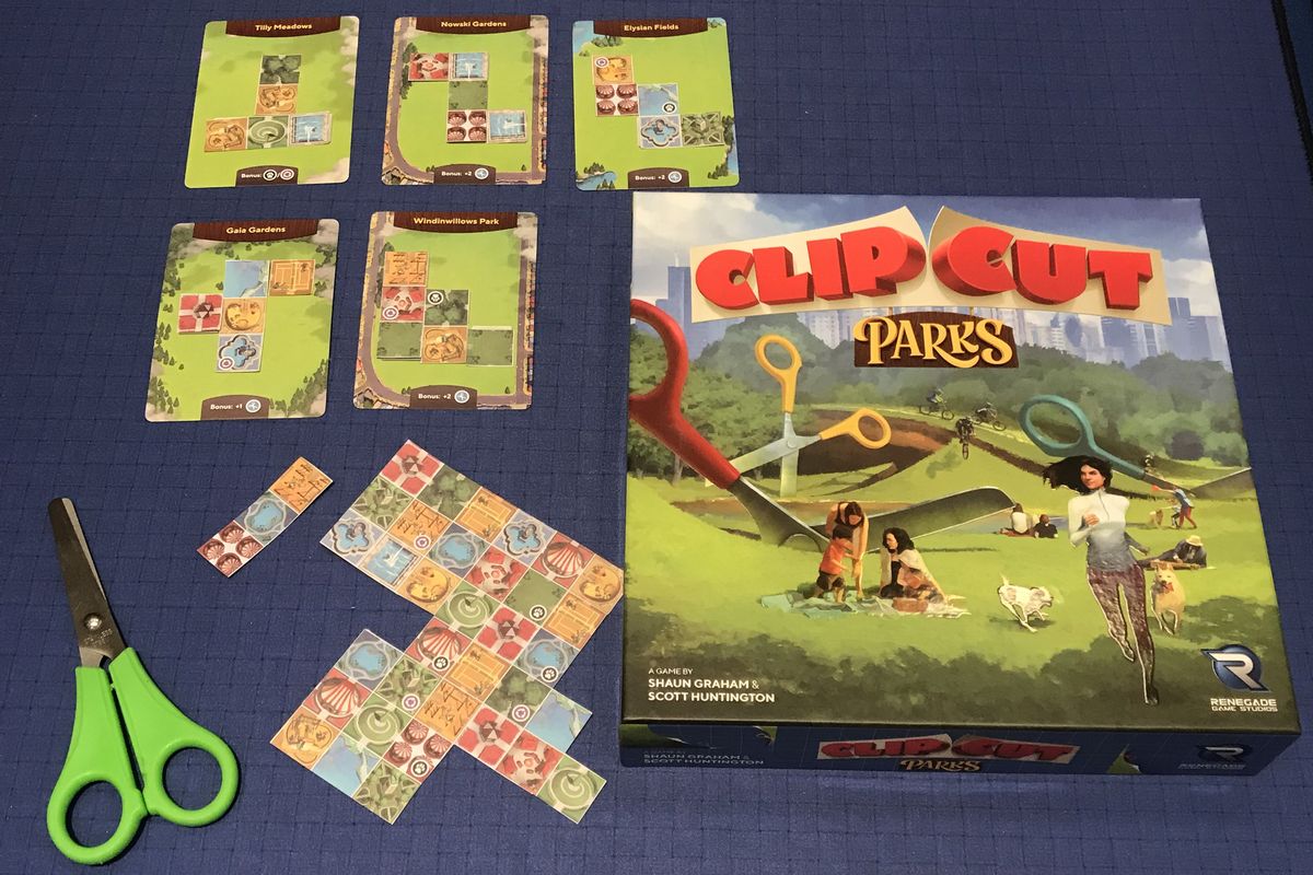 ClipCut Parks, Board Game