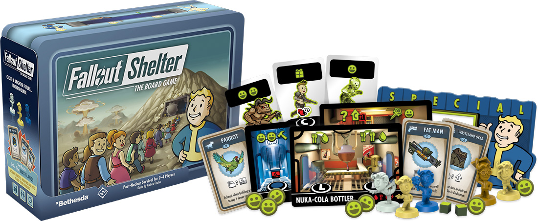 Fallout Shelter The Board Game 
