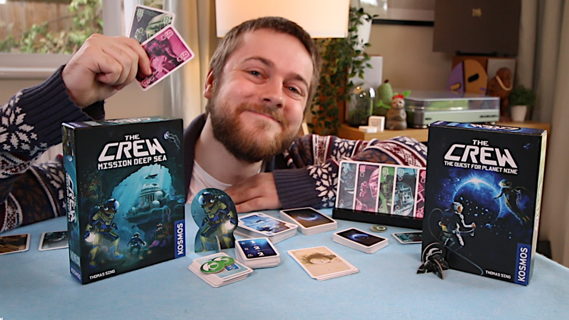 Cooperative Card Game Review, The Crew The Quest For Planet Nine