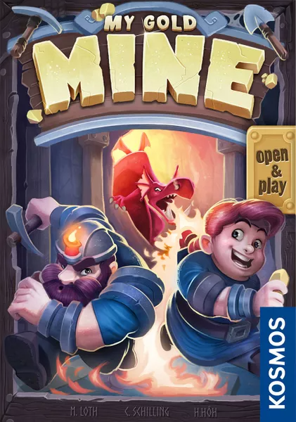 Gold Mine Board Game Shines for Kids